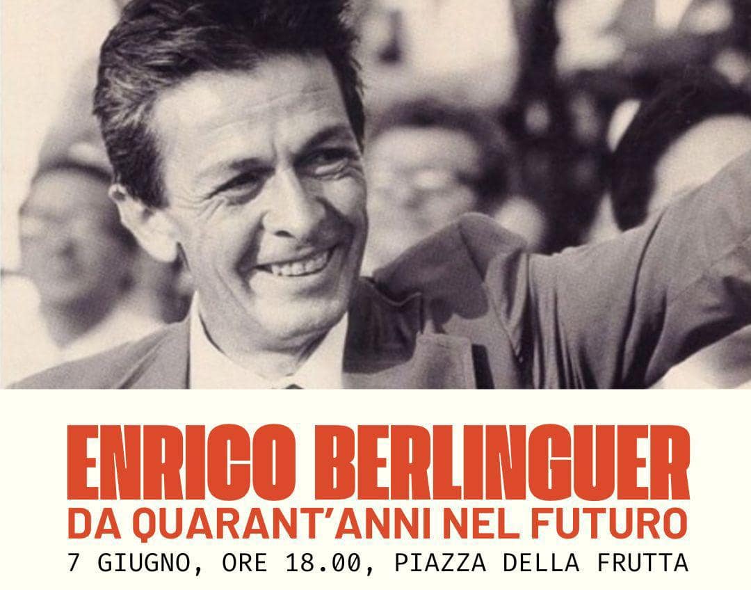 Elly Schlein a Padova per Enrico Berlinguer