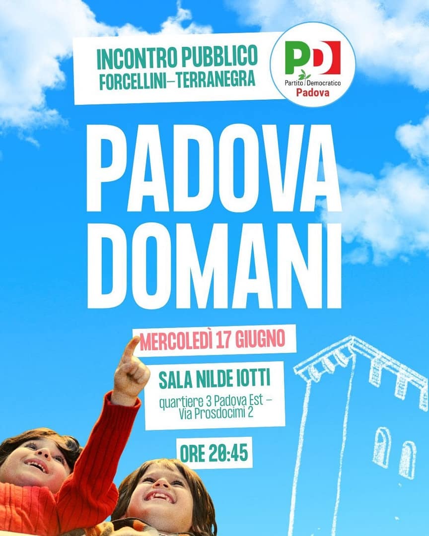 Al via Padova domani!